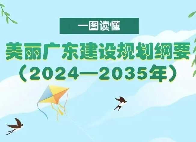 一图读懂《美丽广东建设规划纲要（2024—2035年）》